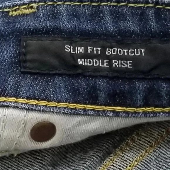 Uniqlo 24X29 Women's Slim Fit Boot Cut Middle Rise - Picture 5 of 12